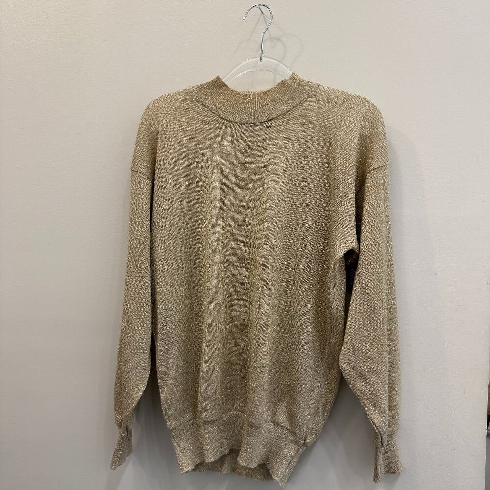 Light Tan Women's Crewneck Sweater